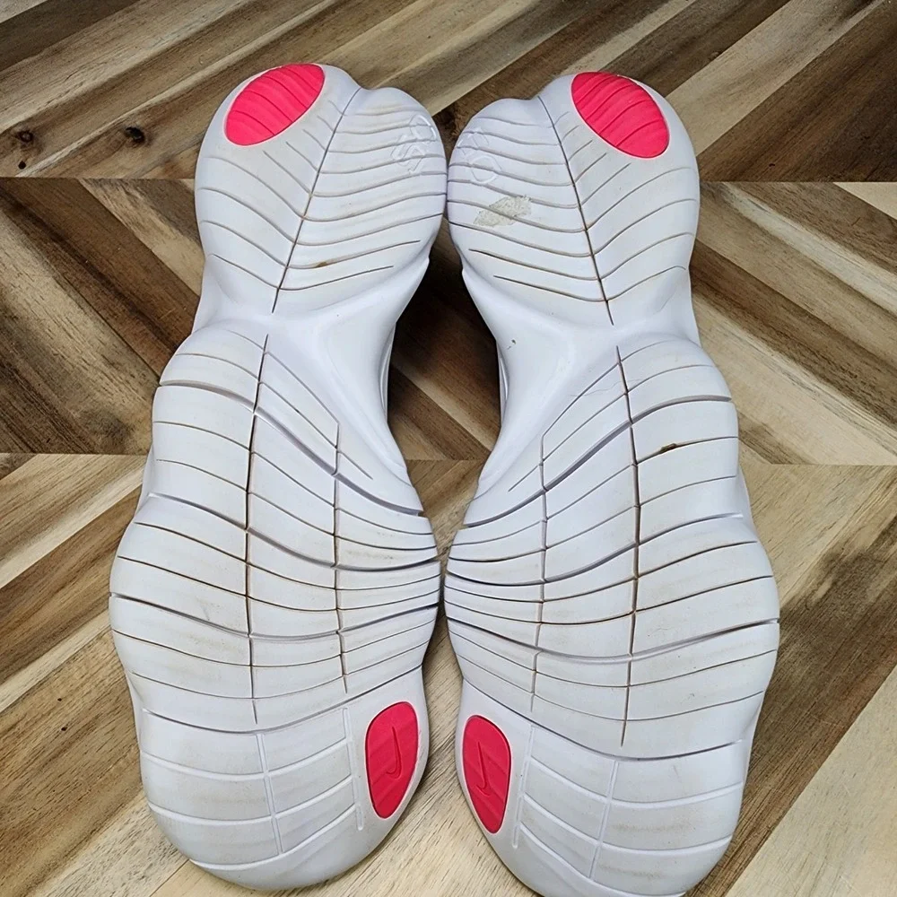 Nike Free RN 5.0 Platinum Pink Black UK 5 EUR 38.5 Womens Running Shoe